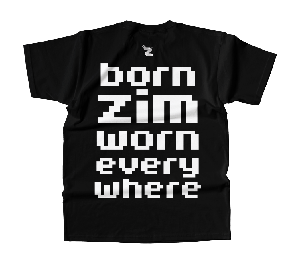 Born Zim Worn Everywhere Tee — Black