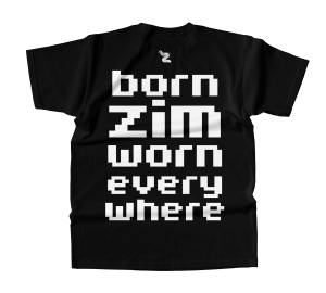 Born Zim Worn Everywhere Tee — Black
