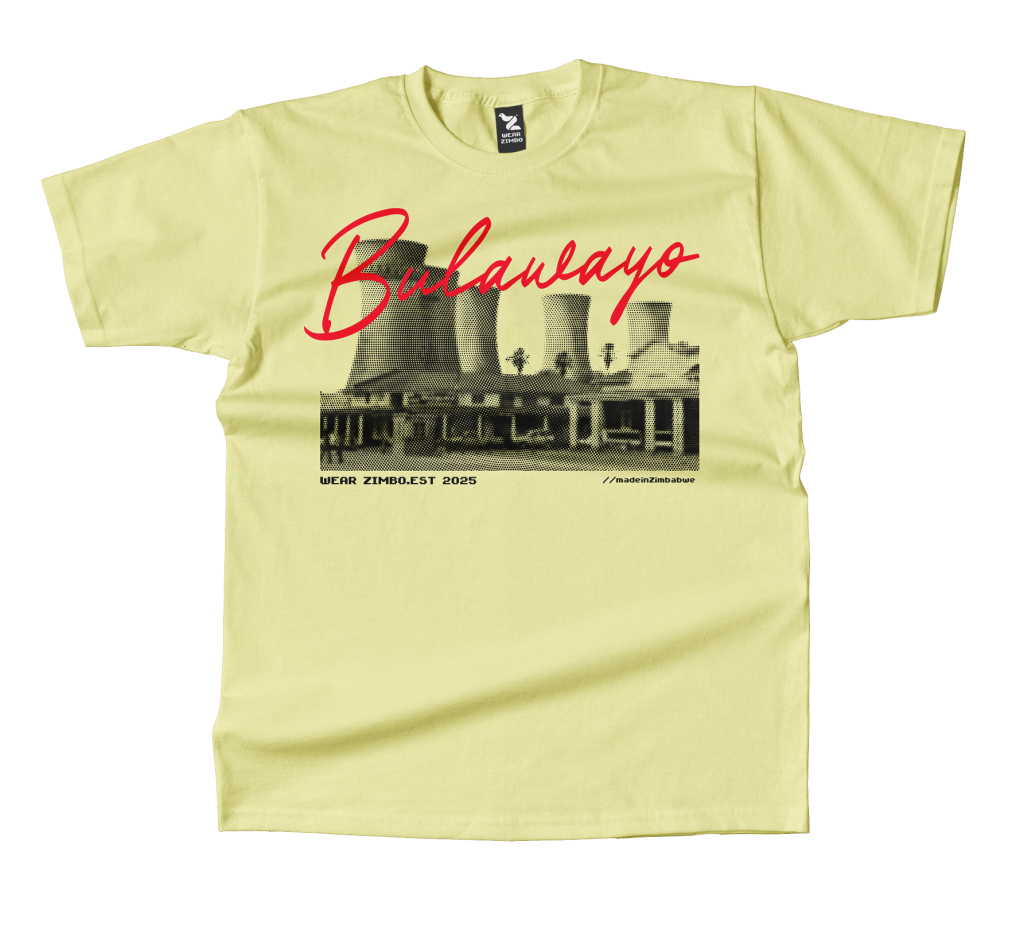 Bulawayo City Tee — Yellow
