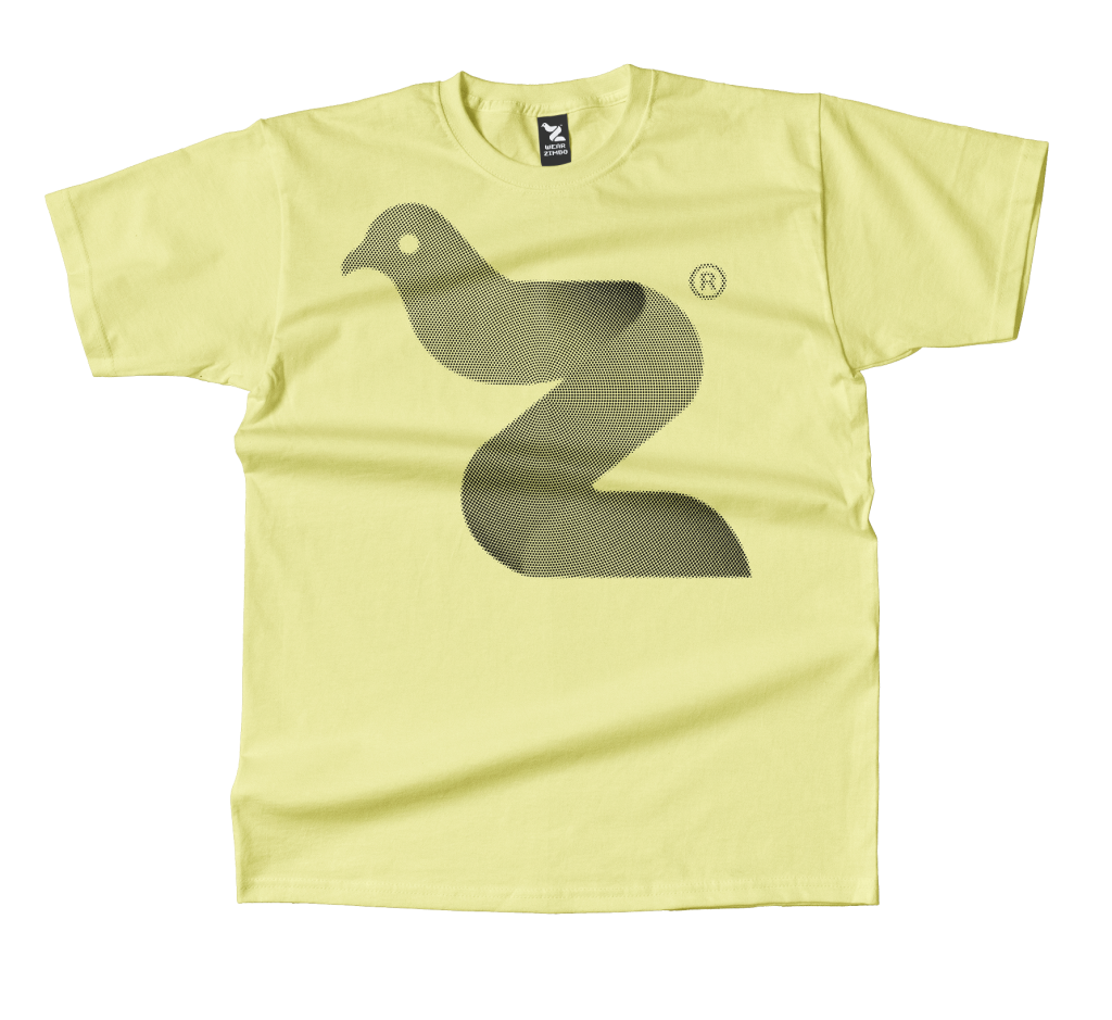 Bird Z Tee — Yellow