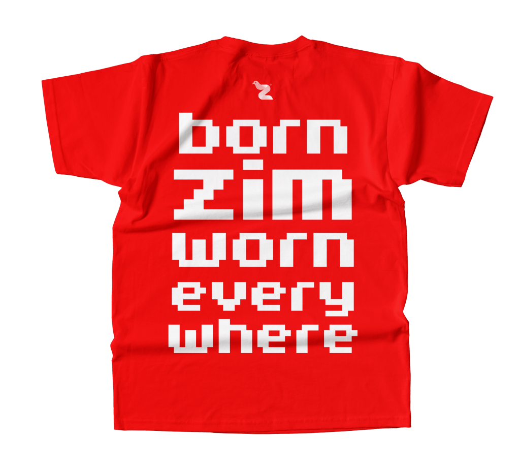 Born Zim Worn Everywhere Tee — Red
