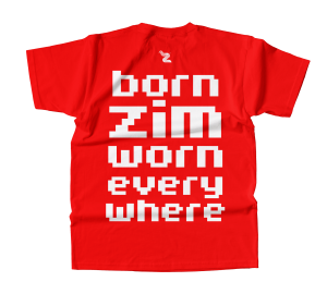 Born Zim Worn Everywhere Tee — Red